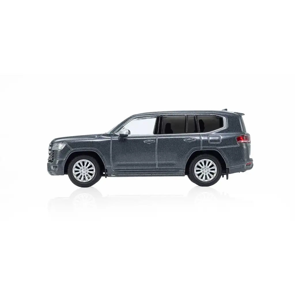 Toyota Land Cruiser 300 Sahara ZX (Grey Metallic) w/ Book | Kyosho 1:64 | Diecast