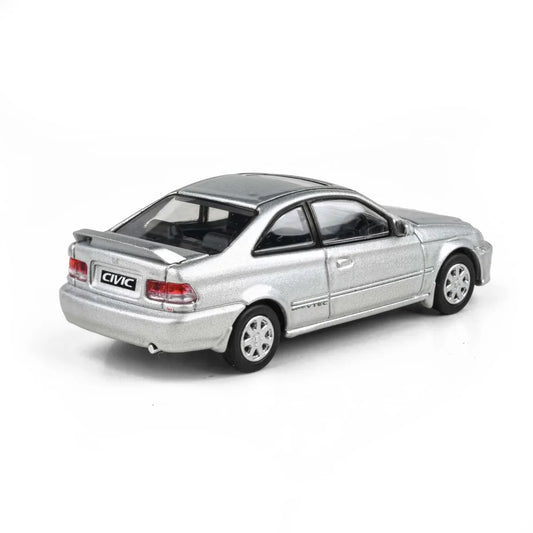 Honda Civic Si EM1 1999 (Vogue Silver) | Para64 1:64 | Diecast