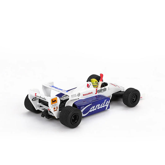 Toleman TG184 #19 Ayrton Senna "Monaco 1984" | Mini GT 1:64 | Diecast