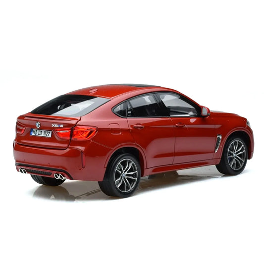 BMW X6 M 2015 (Red Metallic) | Norev 1:18 | Diecast