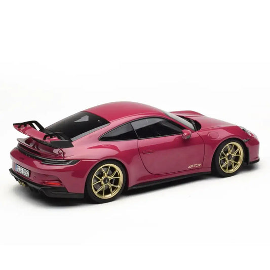 Porsche 911 GT3 (992) 2021 (Ruby Star Neo) | Norev 1:18 | Diecast