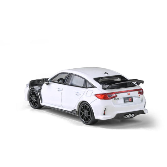 Honda Civic Type R FL5 (White w/ Carbon) 2025 | Para64 1:64 | Diecast
