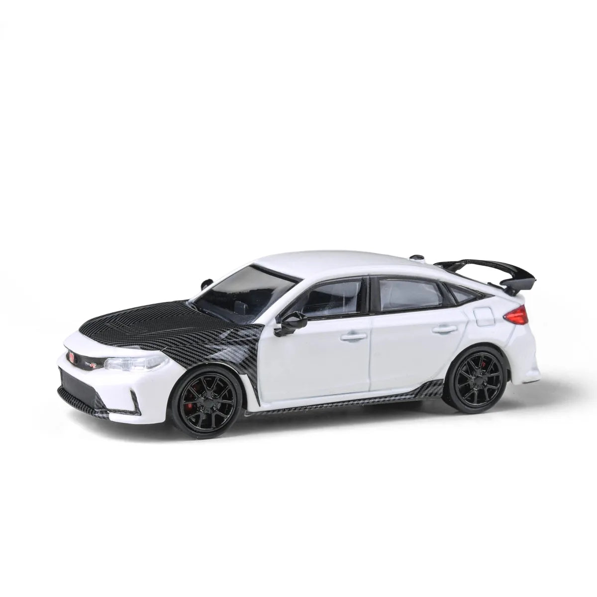 Honda Civic Type R FL5 (White w/ Carbon) 2025 | Para64 1:64 | Diecast