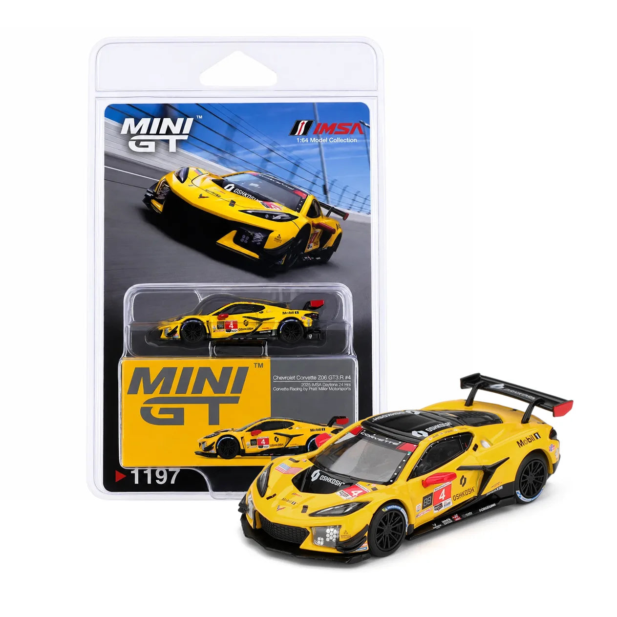Corvette Z06 GT3.R #4 Daytona 1:64 Mini GT | GRAIL27 – Grail27