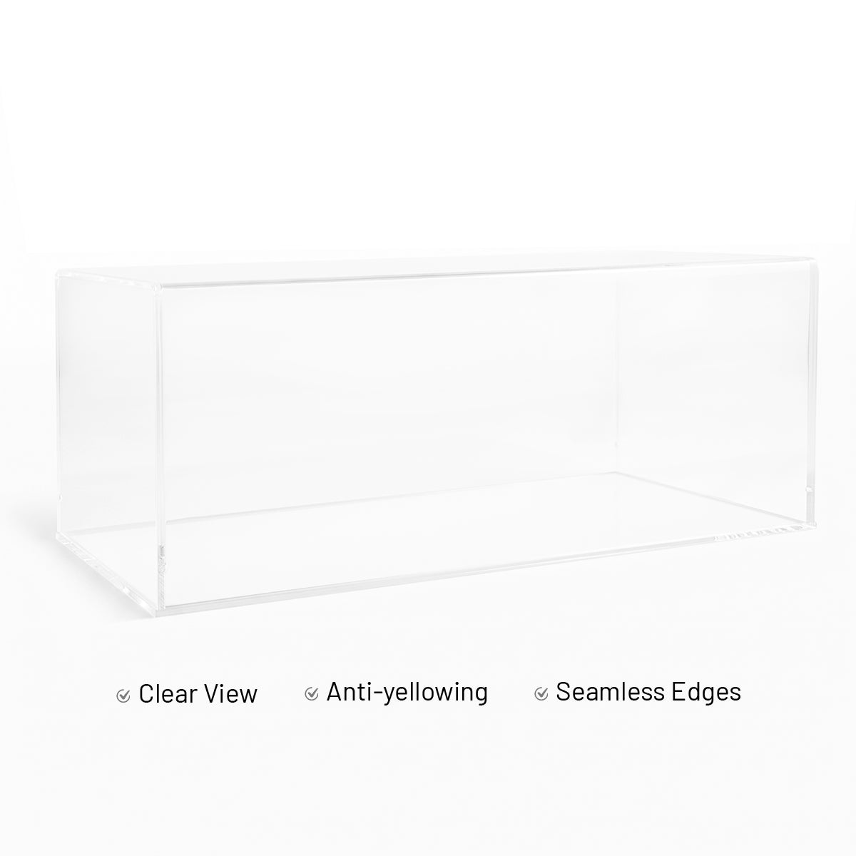 Acrylic Display Enclosure for GT Spirit 1:18 Models | (No Base) | Clear