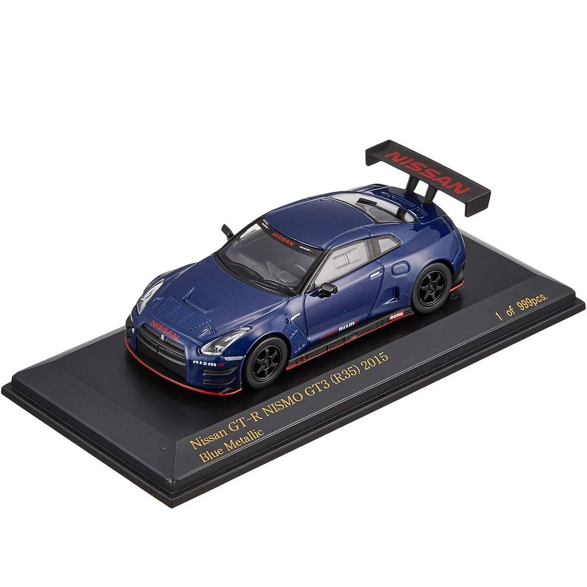 Nissan GT-R Nismo GT3 R35 (Blue Metallic) | Car-NEL 1:64