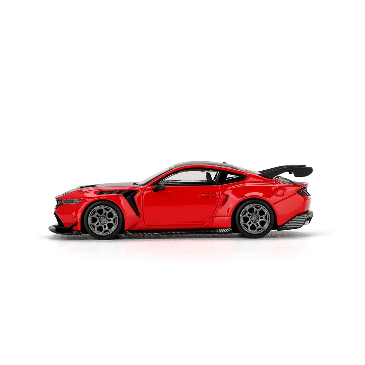 Ford Mustang GTD (Race Red/Carbon) | Mini GT 1:64 | Diecast