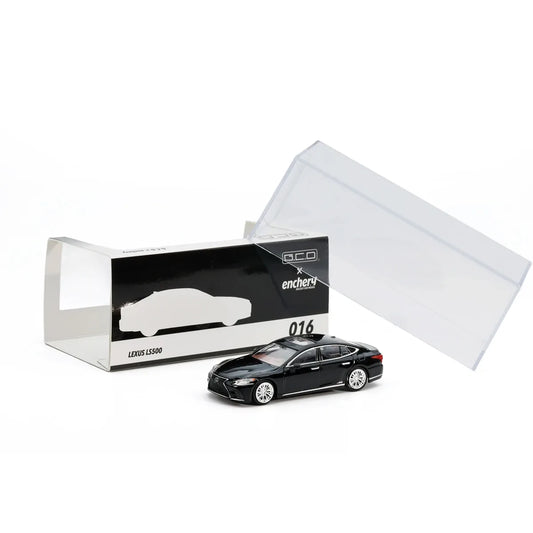 Lexus LS500h 2020 (Black) | GCD x Enchery 1:64 | Diecast