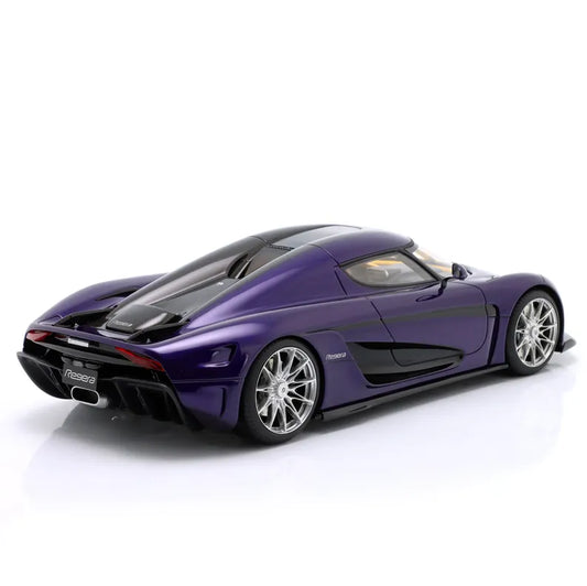Koenigsegg Regera 2025 (Purple Metallic) | GT Spirit 1:18 | Resin