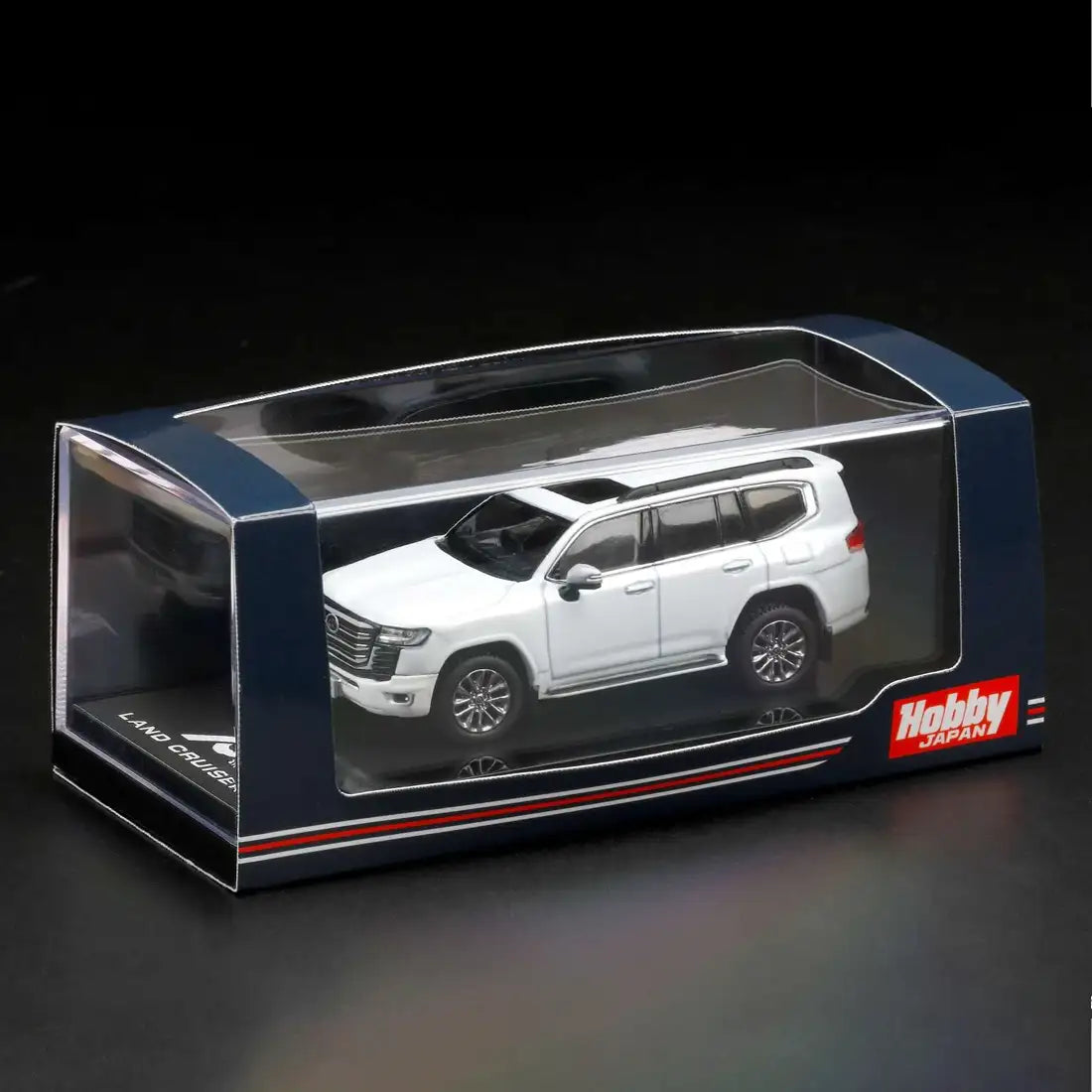 Toyota Land Cruiser 300 (JA300W) ZX 2024 (White Pearl) | Hobby Japan 1:64 | Diecast