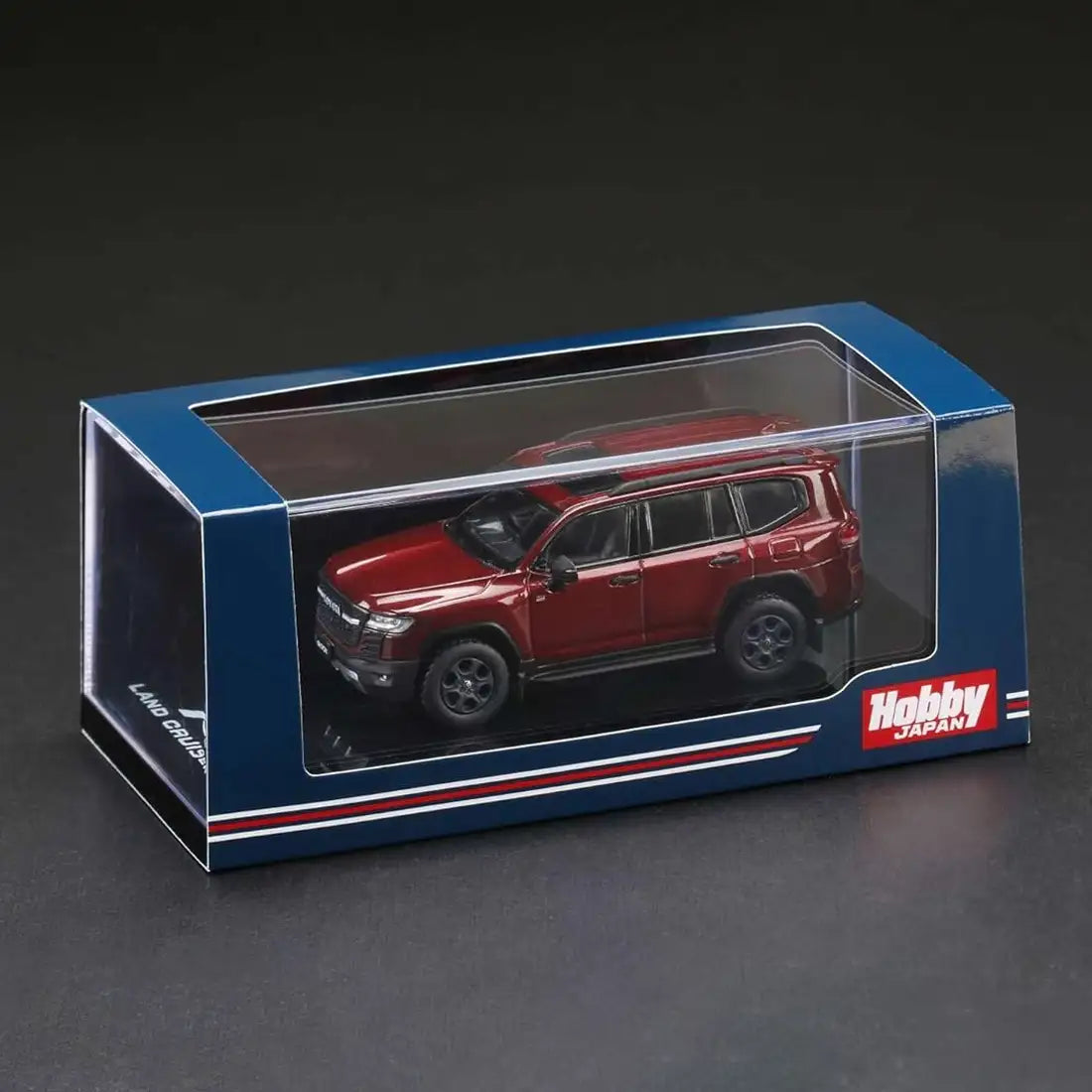 Toyota Land Cruiser 300 (JA300W) GR Sport 2024 (Red) | Hobby Japan 1:64 | Diecast