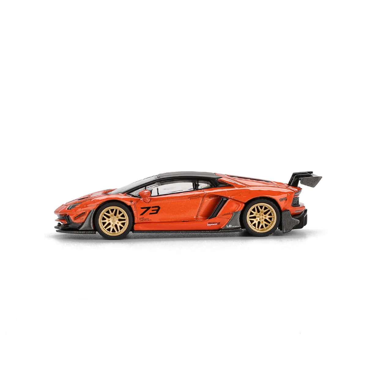 LB★WORKS Lamborghini Aventador Limited Edition (Orange, MDX 2025) | Mini GT 1:64 | Diecast