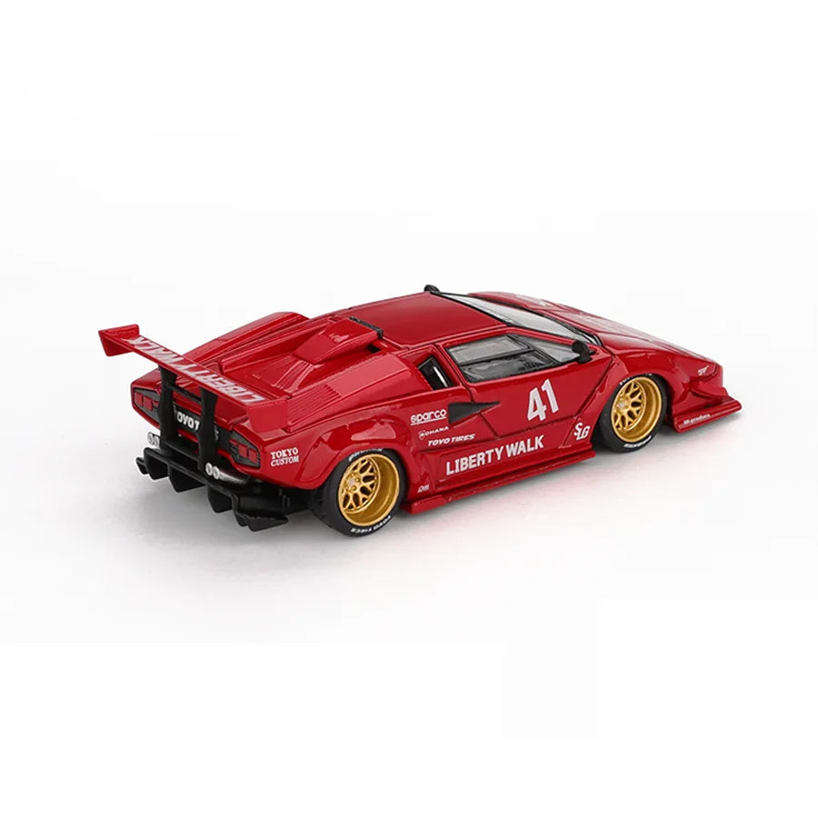 Lamborghini Countach LB-Works (Red) | Mini GT 1:64 | Diecast