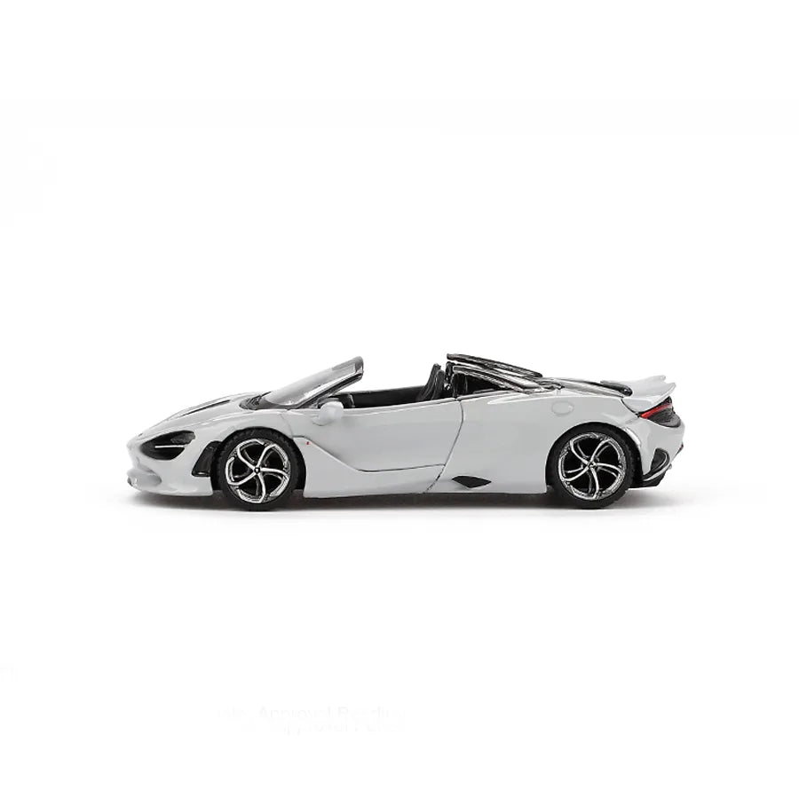 McLaren 750S Spider Cirrus Grey | MINI GT 1:64