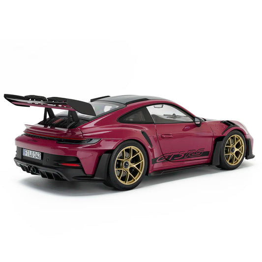 Porsche 911 (992) GT3 RS Weissach Package 2022 (Ruby Star) | Norev 1:18 | Premium Diecast