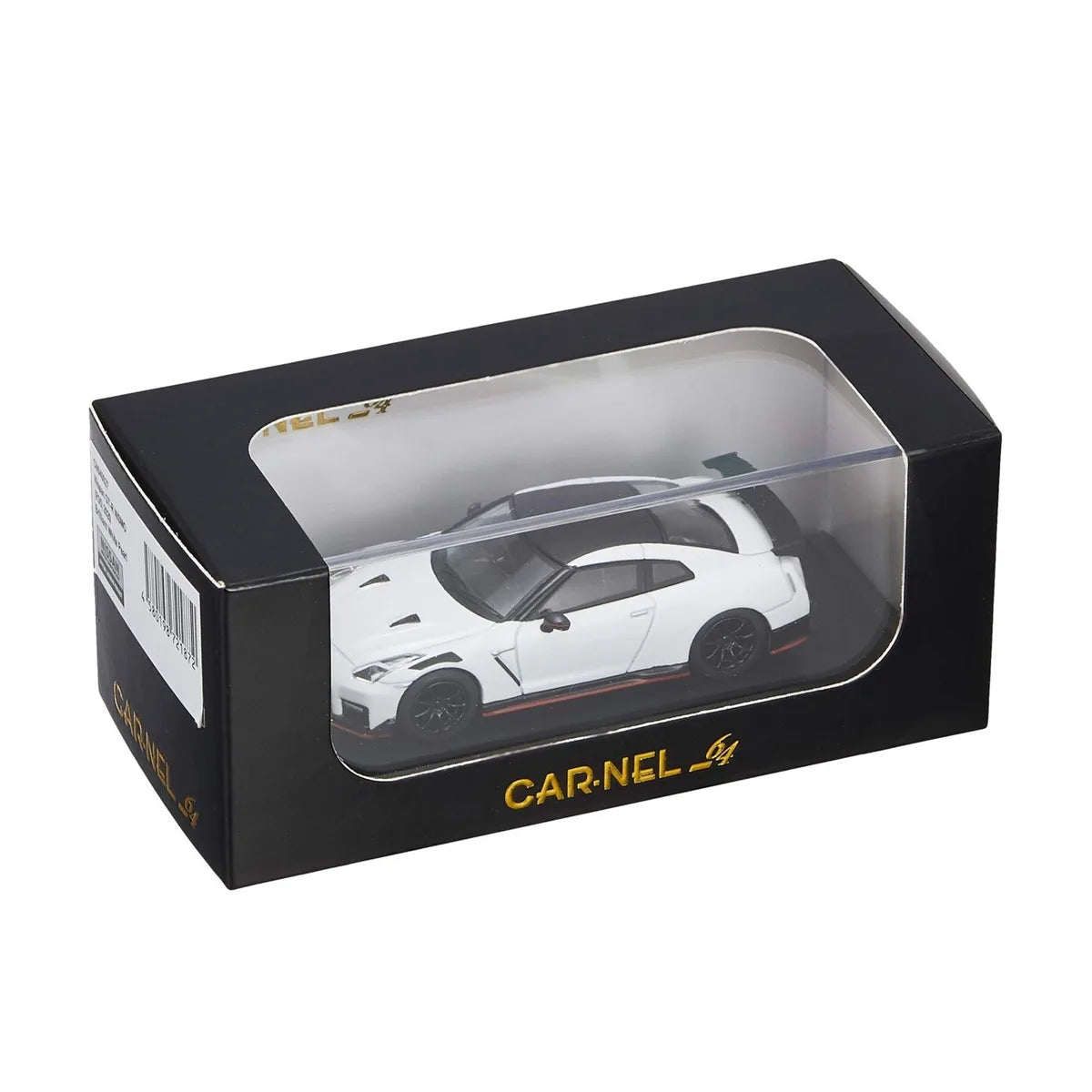Nissan GT-R Nismo R35 2020 (Brilliant White Pearl) | Car-NEL 1:64 | Diecast