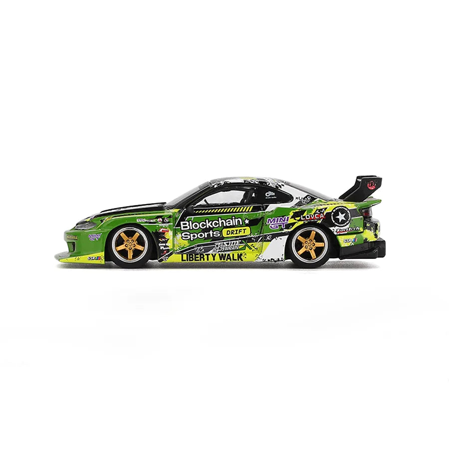 Nissan LB-Super Silhouette S15 Silvia #555 V2 | MINI GT 1:64