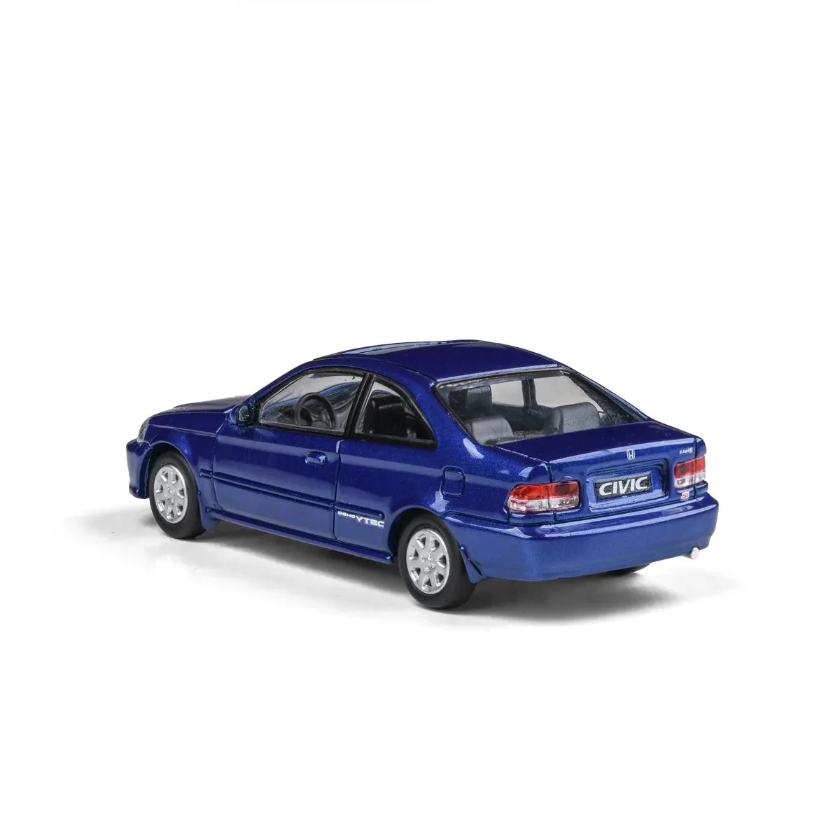 Honda Civic Si Coupe EM1 (Electron Blue, Wingless) 1999 | Para64 1:64 | Diecast