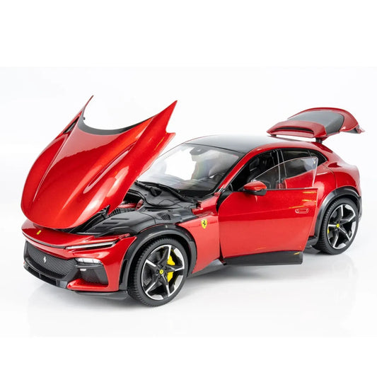 Ferrari Purosangue 2022 (Rosso Magma, Numbered) | Polistil 1:18 | Diecast
