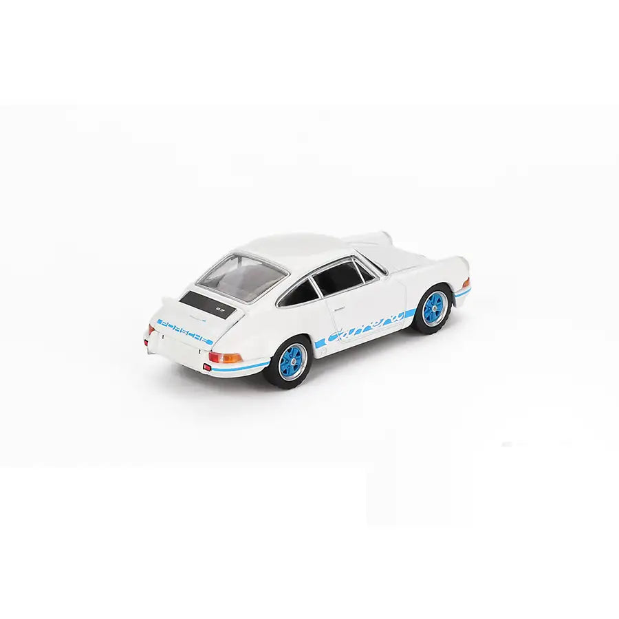 Porsche 911 Carrera RS 2.7 White / Blue | MINI GT 1:64