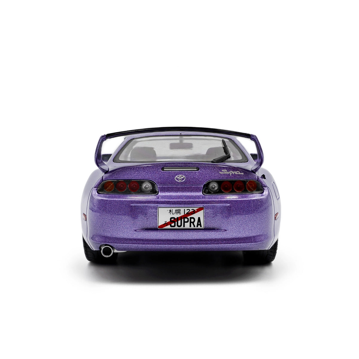 Toyota Supra Mk4 A80 "Solido Works" (Purple) | Solido 1:18 | Diecast