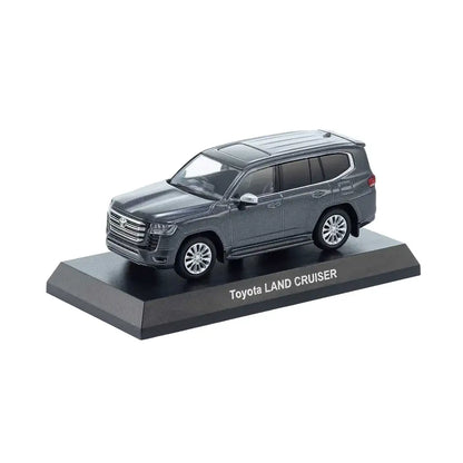 Toyota Land Cruiser 300 Sahara ZX (Grey Metallic) w/ Book | Kyosho 1:64 | Diecast