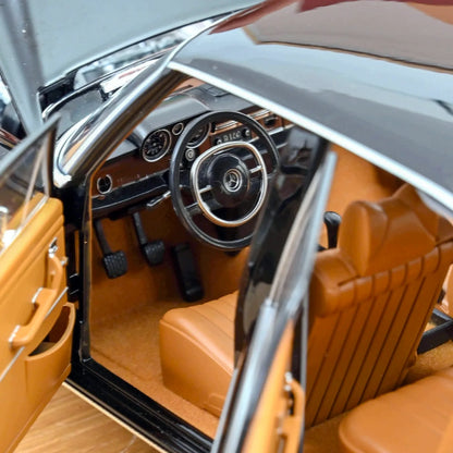 Mercedes-Benz 280 SE 1968 (Black) | Norev 1:18 | Diecast