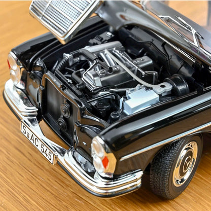 Mercedes-Benz 280 SE 1968 (Black) | Norev 1:18 | Diecast