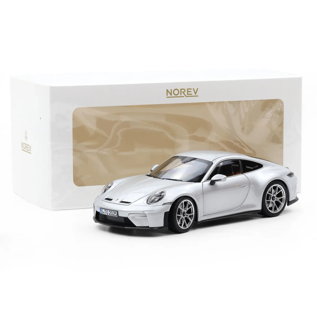 Porsche 911 GT3 (992.2) Touring (GT Silver Metallic) | Norev 1:18 | Diecast