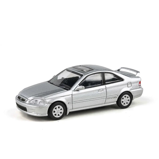 Honda Civic Si EM1 1999 (Vogue Silver) | Para64 1:64 | Diecast