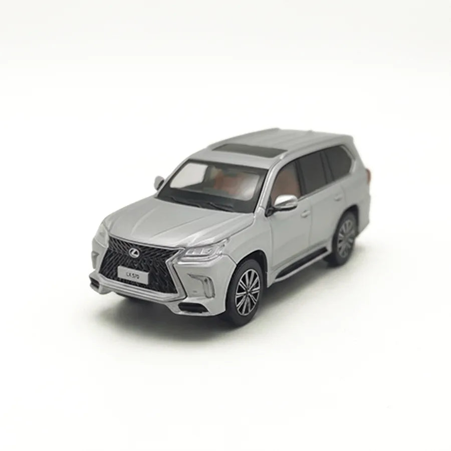 Lexus LX570 Silver | LCD Models 1:64 Diecast