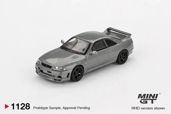 NISSAN - SKYLINE GT-R (R33) NISMO BCNR33 CRS COUPE RHD 1993 - GREY Mini GT 1/64