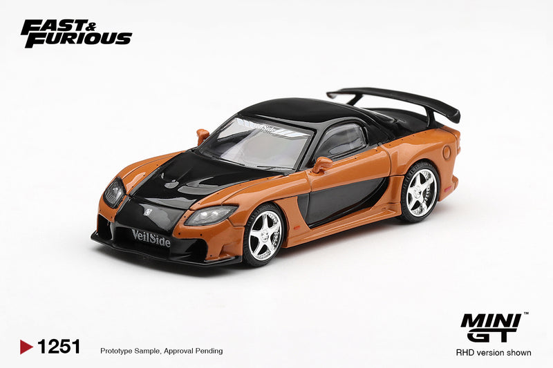 Mazda RX-7 VeilSide Fortune "TheFast and the Furious: Tokyo Drift" HanSeoul-Oh Mini GT 1/64