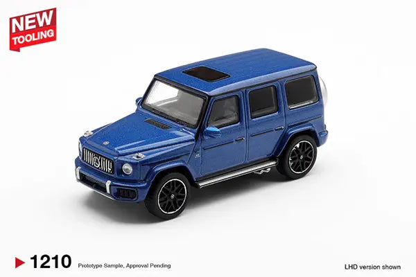 MERCEDES BENZ - G-CLASS G63 AMG LHD 2024 - BLUE Mini GT 1/64