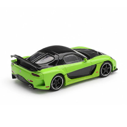 Mazda RX-7 FD3S VeilSide Fortune7 (Green) | Mini GT 1:64 | Diecast