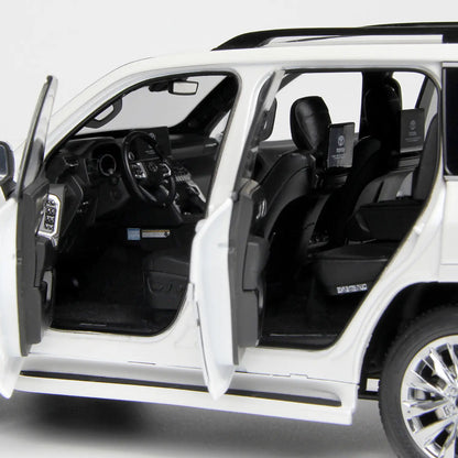 Toyota Land Cruiser 300-ZX (White) | LCD Models 1:18 | Premium Diecast