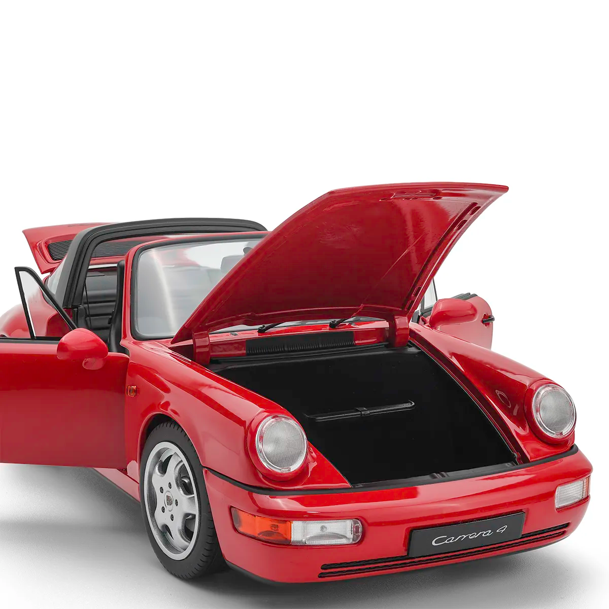 Porsche 911 (964) Carrera 4 Targa 1990 (Guards Red) | Norev 1:18 | Diecast