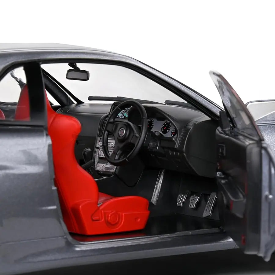 Nissan Skyline GT-R R34 (Grey) | Solido 1:18 | Diecast