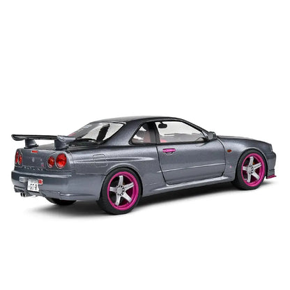 Nissan Skyline GT-R R34 (Grey) | Solido 1:18 | Diecast