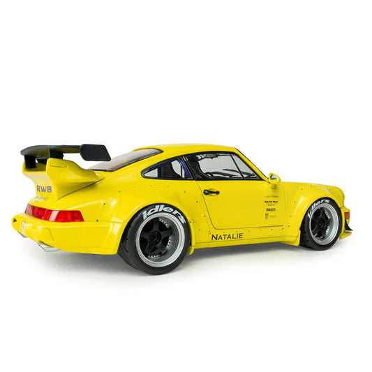 Porsche 911 (964) RWB "Natalie" Body Kit (Yellow) | Solido 1:18 | Diecast