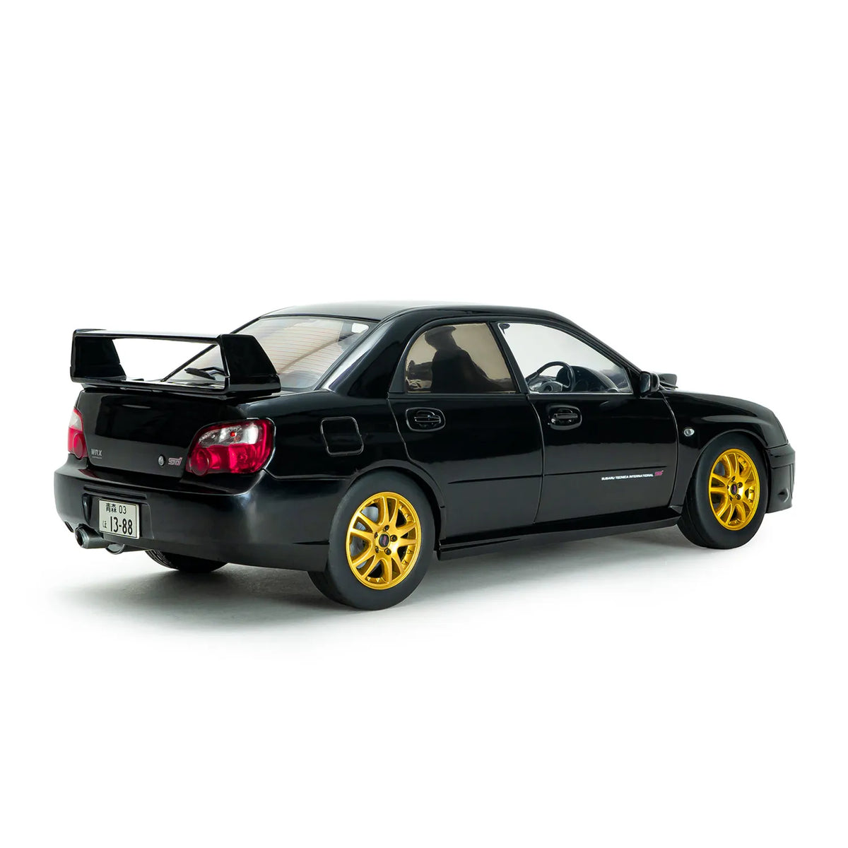 Subaru Impreza WRX STI 2004 (Java Black Pearl) | Solido 1:18 | Diecast