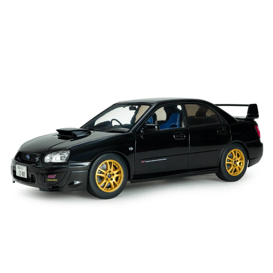 Subaru Impreza WRX STI 2004 (Java Black Pearl) | Solido 1:18 | Diecast