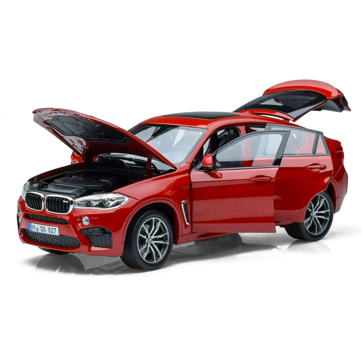 BMW X6 M 2015 (Red Metallic) | Norev 1:18 | Diecast