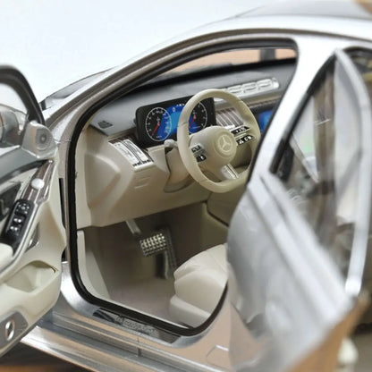Mercedes-Benz S-Class AMG Line 2021 (Silver) | Norev 1:18 | Diecast