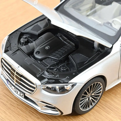 Mercedes-Benz S-Class AMG Line 2021 (Silver) | Norev 1:18 | Diecast
