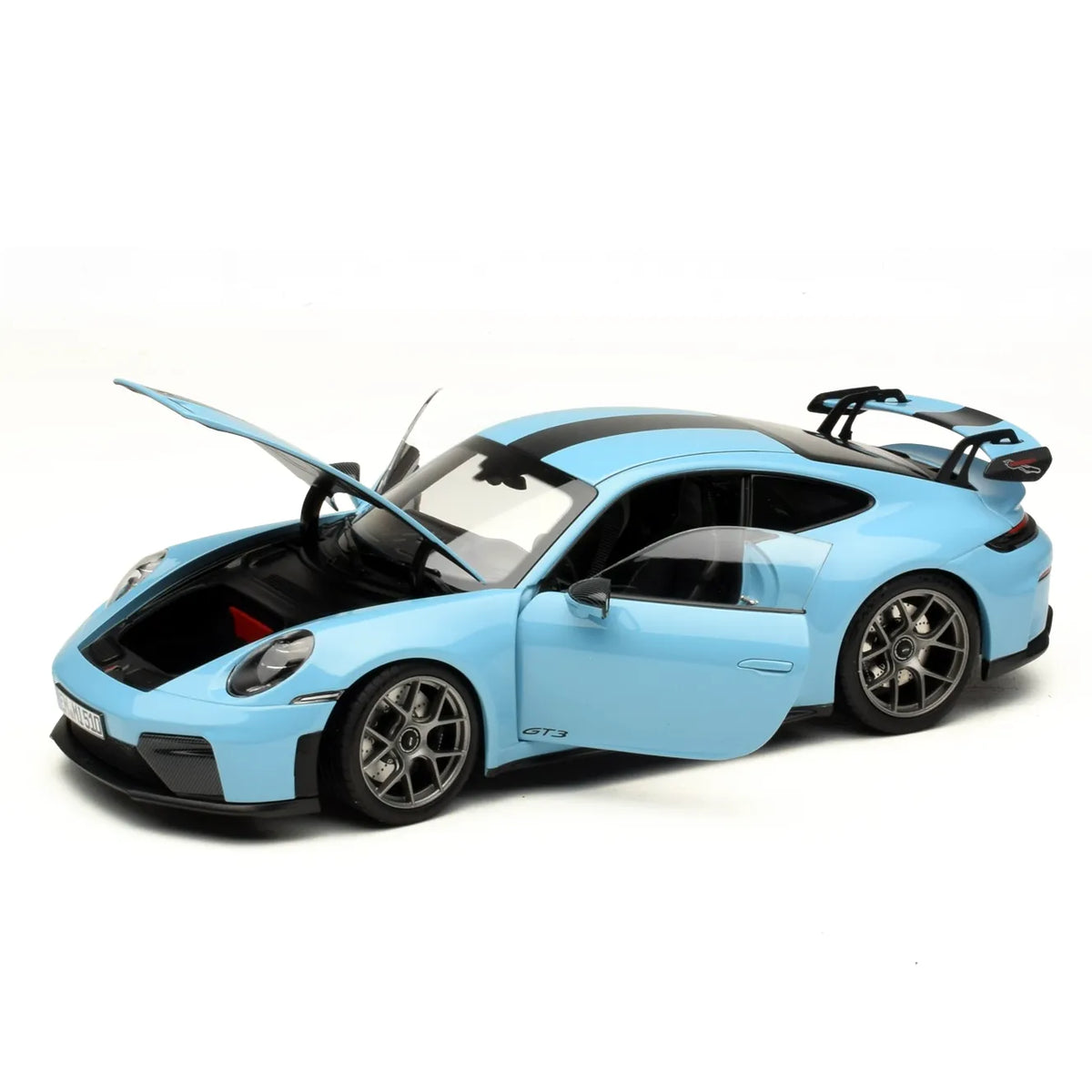Porsche 911 GT3 (992.2) Weissach Package (Gulf Blue) | Norev 1:18 | Diecast