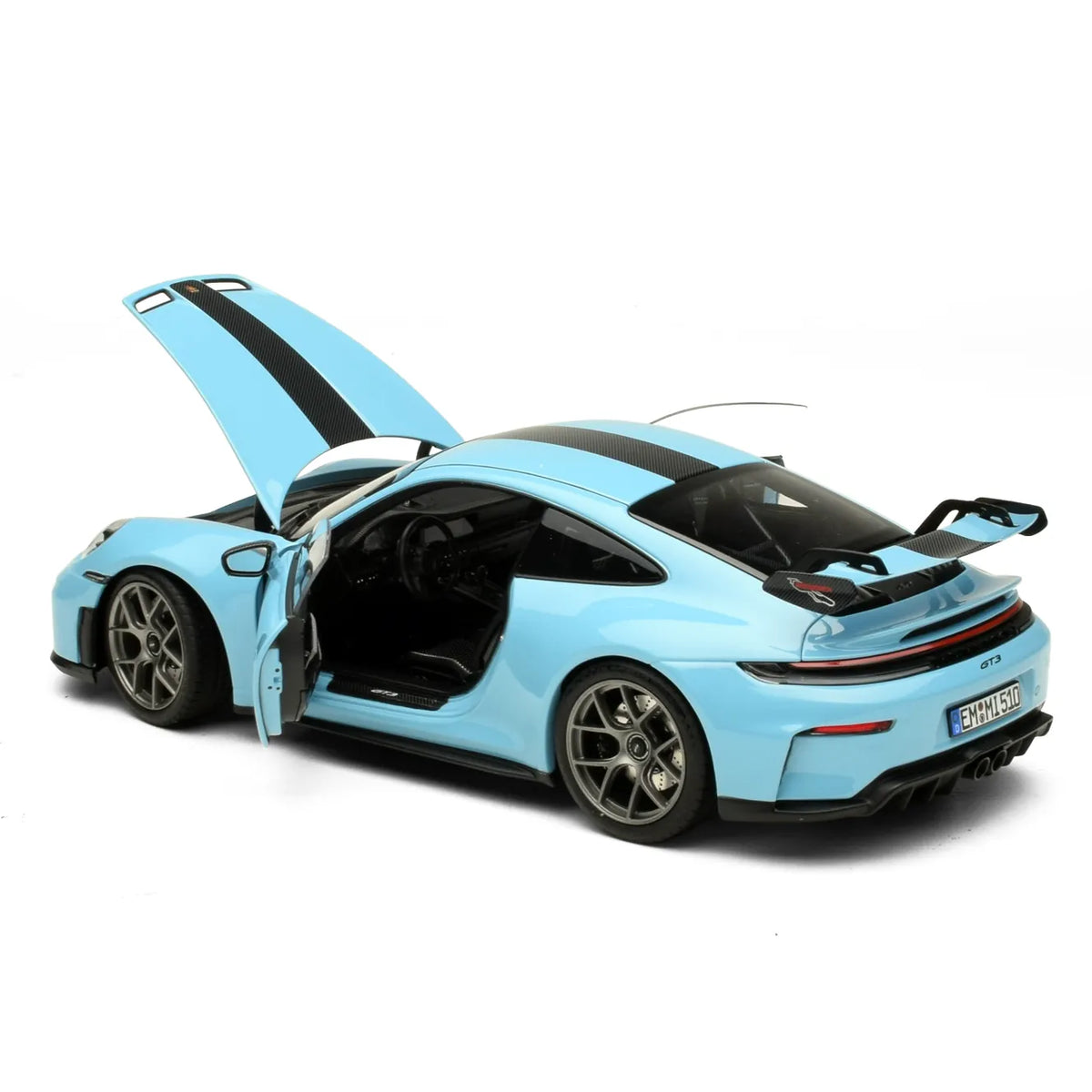 Porsche 911 GT3 (992.2) Weissach Package (Gulf Blue) | Norev 1:18 | Diecast