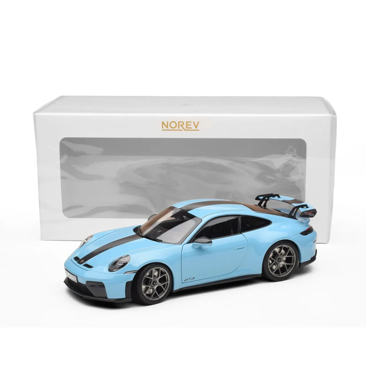Porsche 911 GT3 (992.2) Weissach Package (Gulf Blue) | Norev 1:18 | Diecast