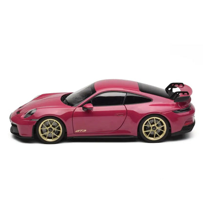 Porsche 911 GT3 (992) 2021 (Ruby Star Neo) | Norev 1:18 | Diecast