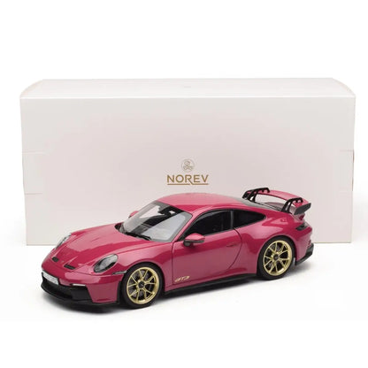 Porsche 911 GT3 (992) 2021 (Ruby Star Neo) | Norev 1:18 | Diecast